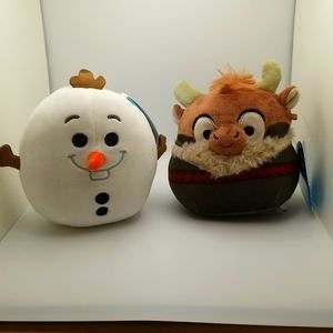 Sven and Olaf 5" squishmallow bundle
